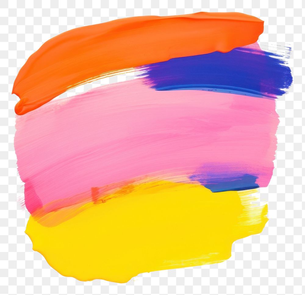 PNG Colorful backgrounds paint white background.