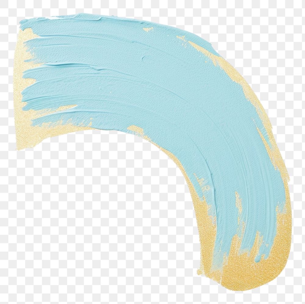 PNG Light blue abstract shape painting white background turquoise.