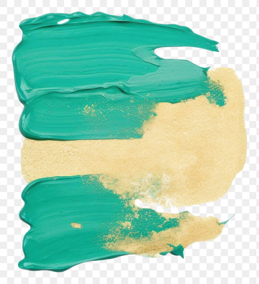 PNG Teal mix mini green abstract shape backgrounds painting white background.