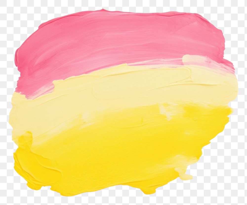 PNG Yellow mix pink abstract shape backgrounds paint petal.