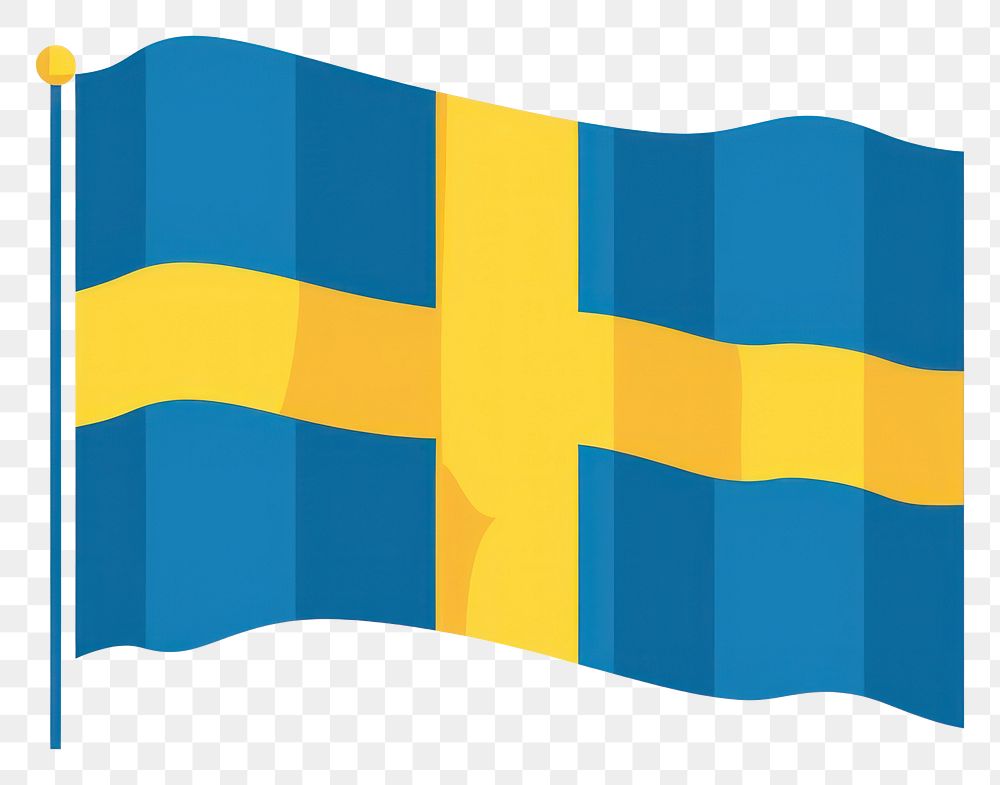 PNG Sweden flag patriotism furniture striped.
