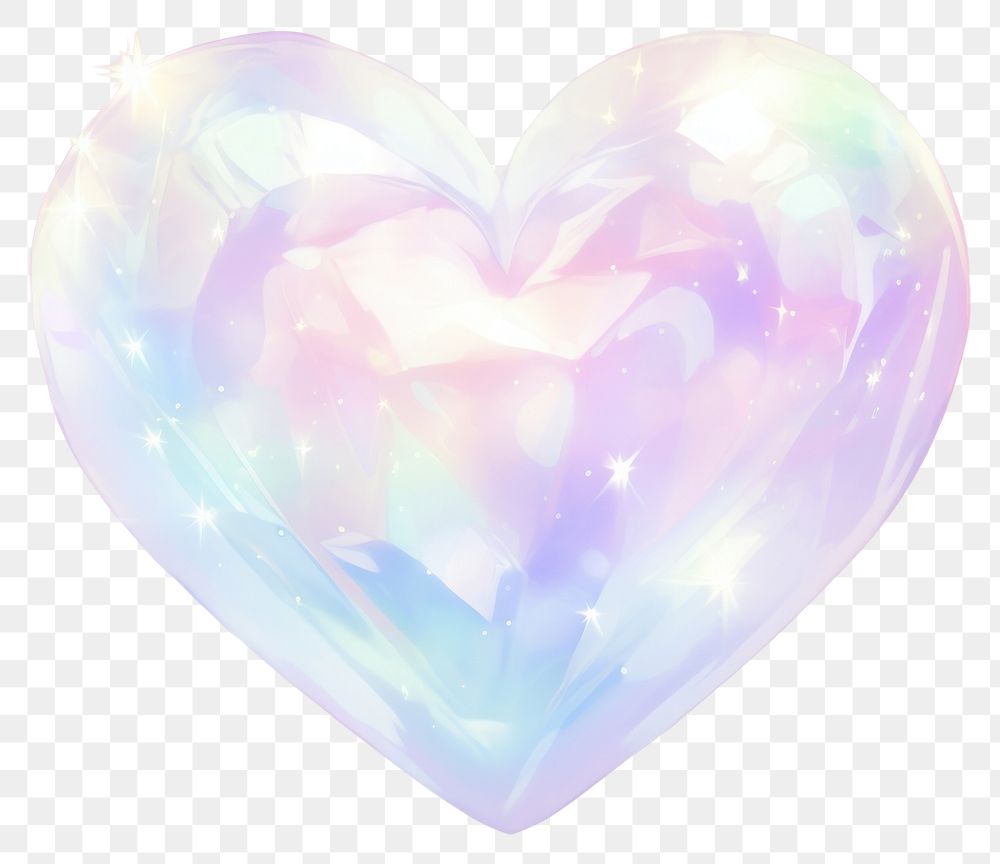 PNG  Glass heart backgrounds illuminated abstract.