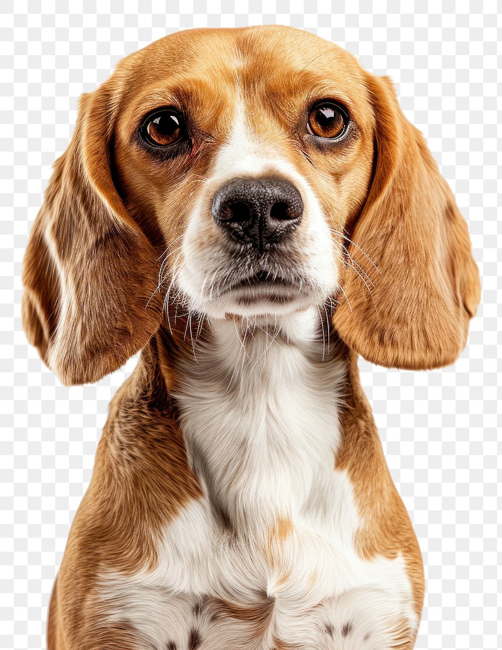 PNG  Beagle portrait animal mammal.