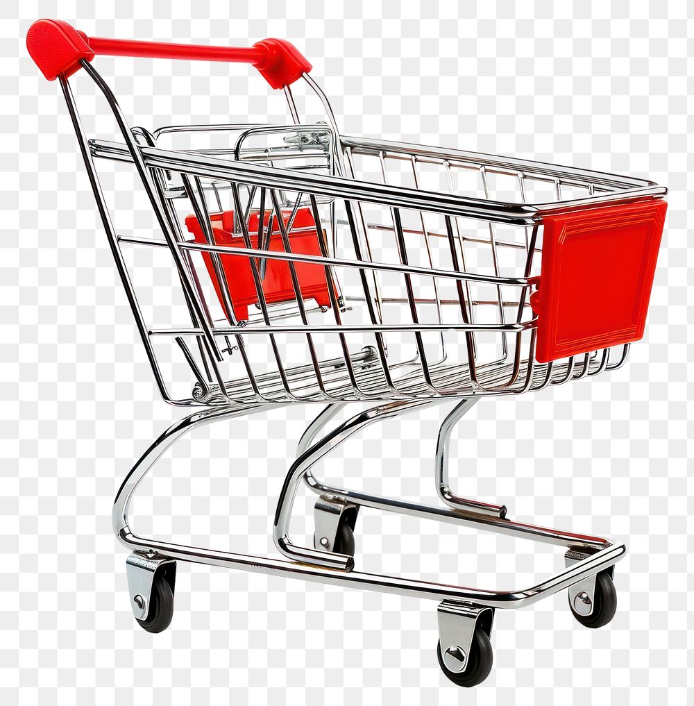 PNG  Shopping cart white background consumerism supermarket