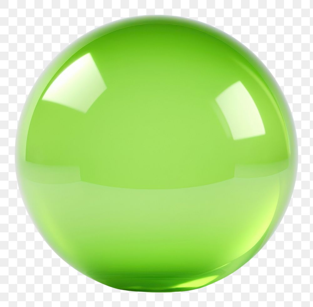 PNG Sphere green simplicity gemstone.