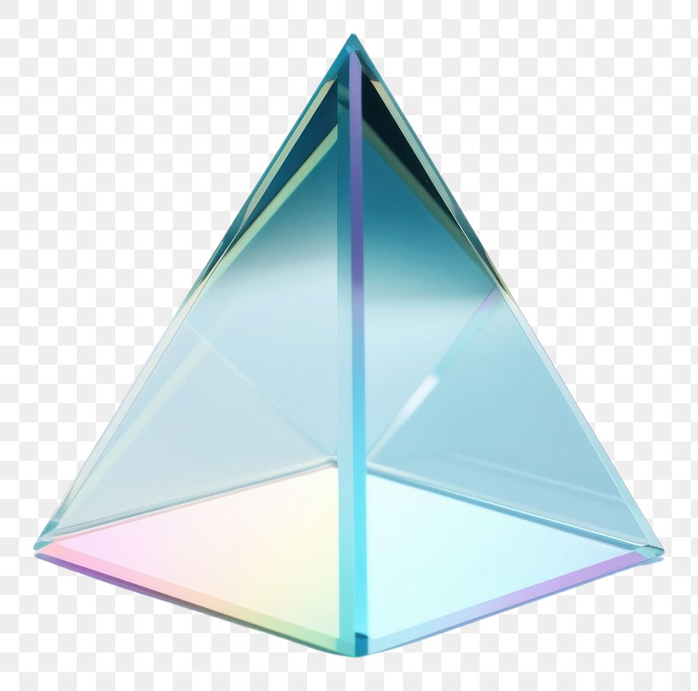 PNG Refraction simplicity gemstone triangle.