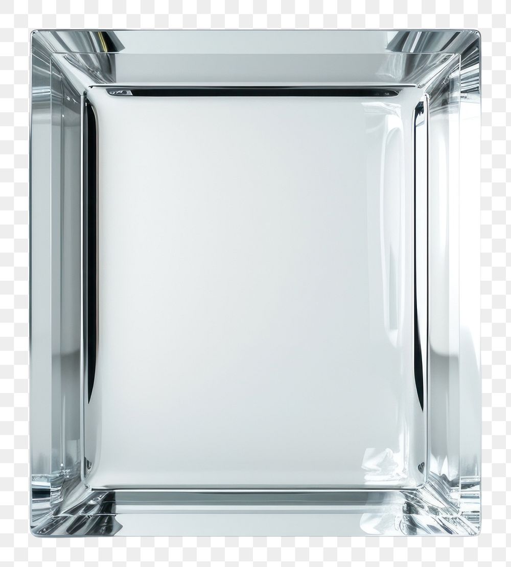 PNG Glass rectangle appliance absence.