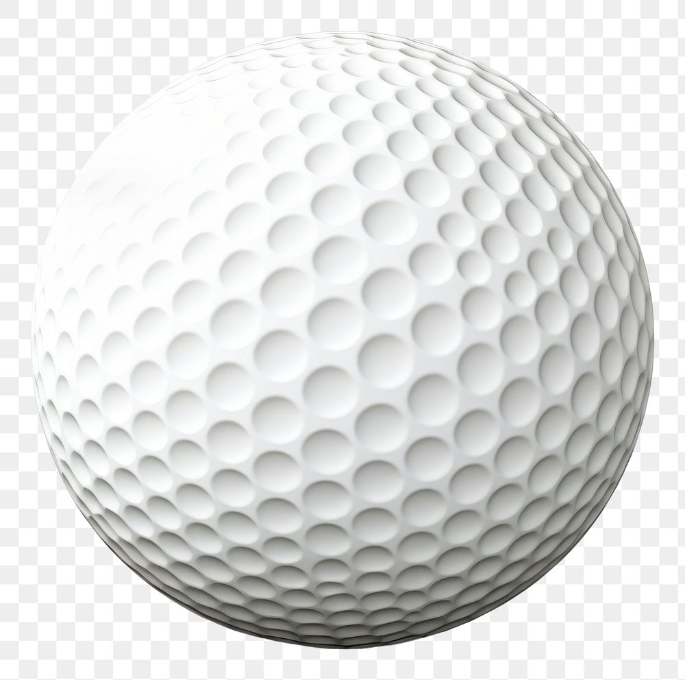 PNG  Golf ball sports white white background.