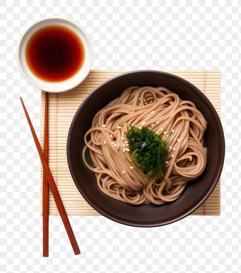PNG Soba food chopsticks noodle.