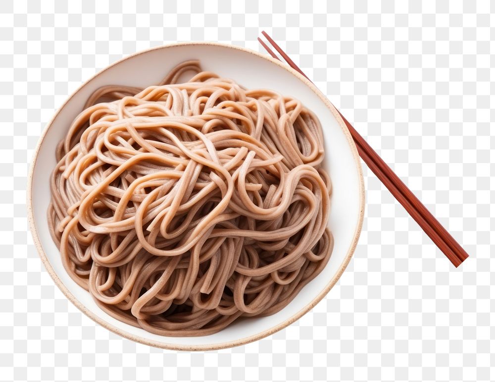 PNG Soba food chopsticks spaghetti.