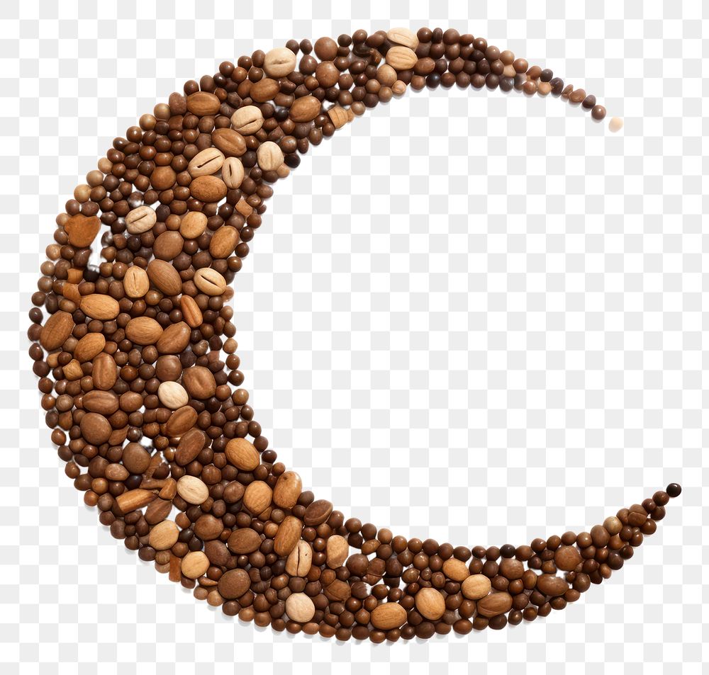 PNG Moon seed white background crescent. AI generated Image by rawpixel.