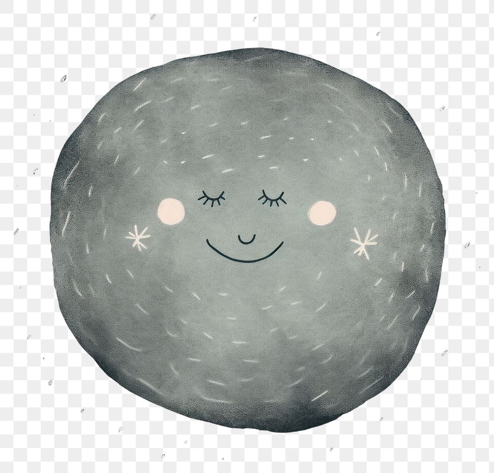 PNG  Chalk style full moon astronomy space night.
