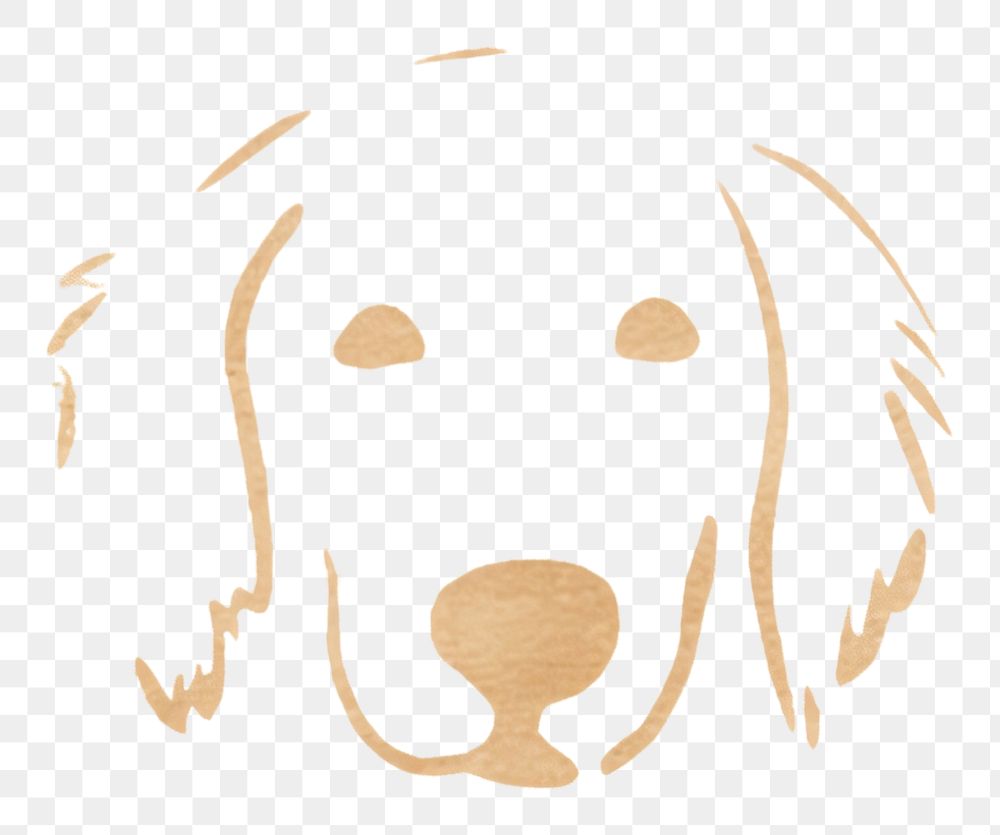 PNG  Dog portrait drawing animal sketch. AI generated Image by rawpixel.