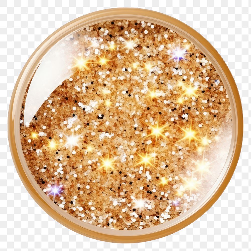 PNG  Circle glitter shape white background. AI generated Image by rawpixel.