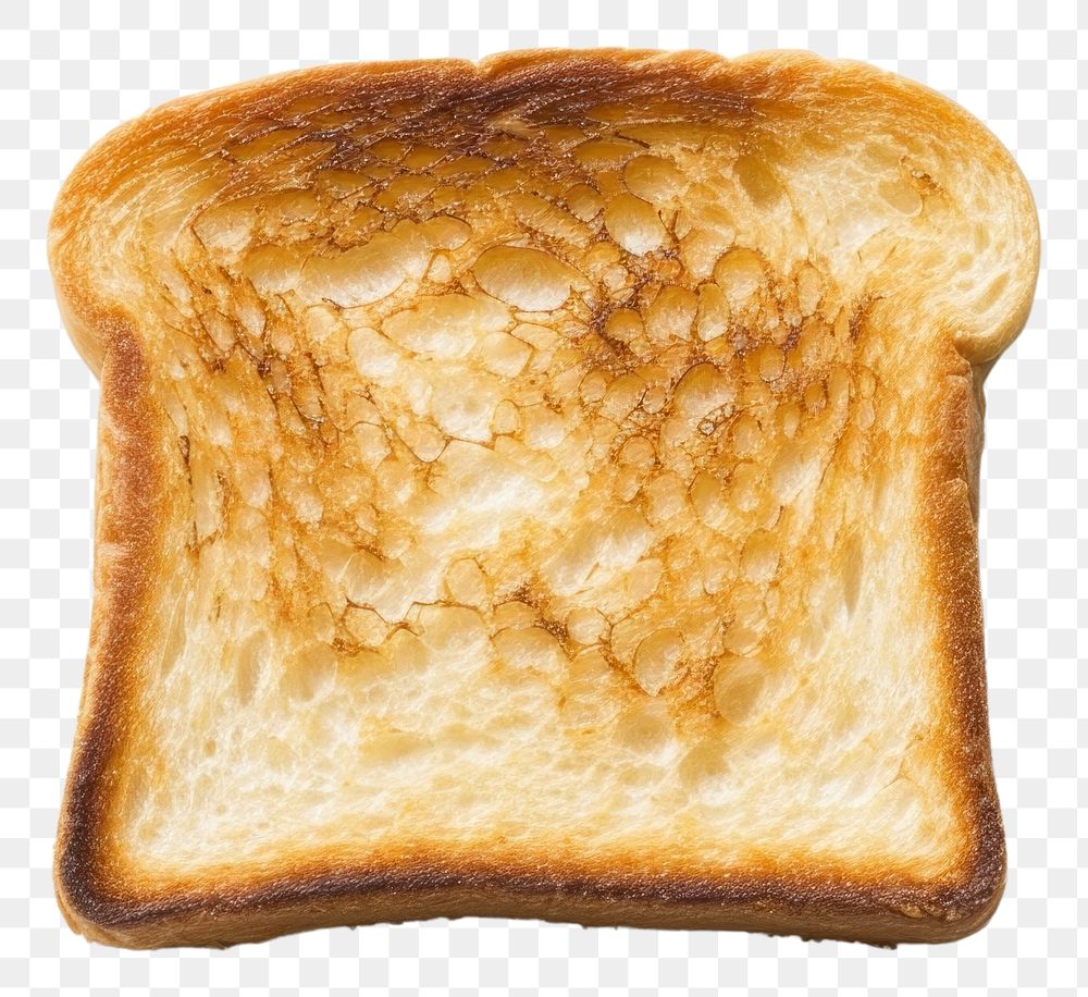 PNG Toasted bread food white background breakfast.