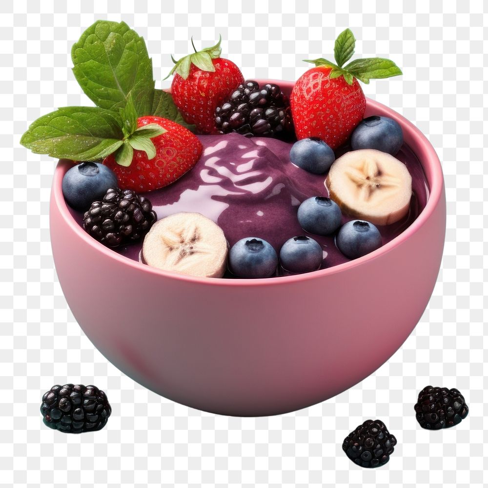 PNG Blackberry blueberry dessert fruit.