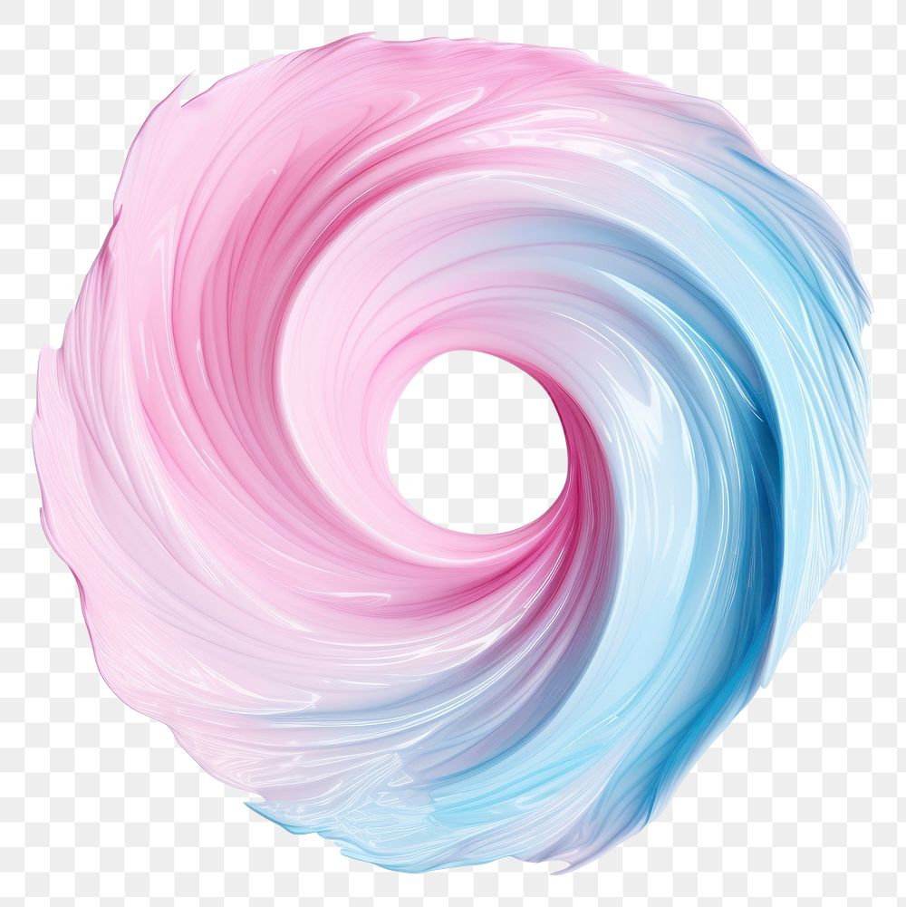 PNG Swirl brush stroke pink white background confectionery.