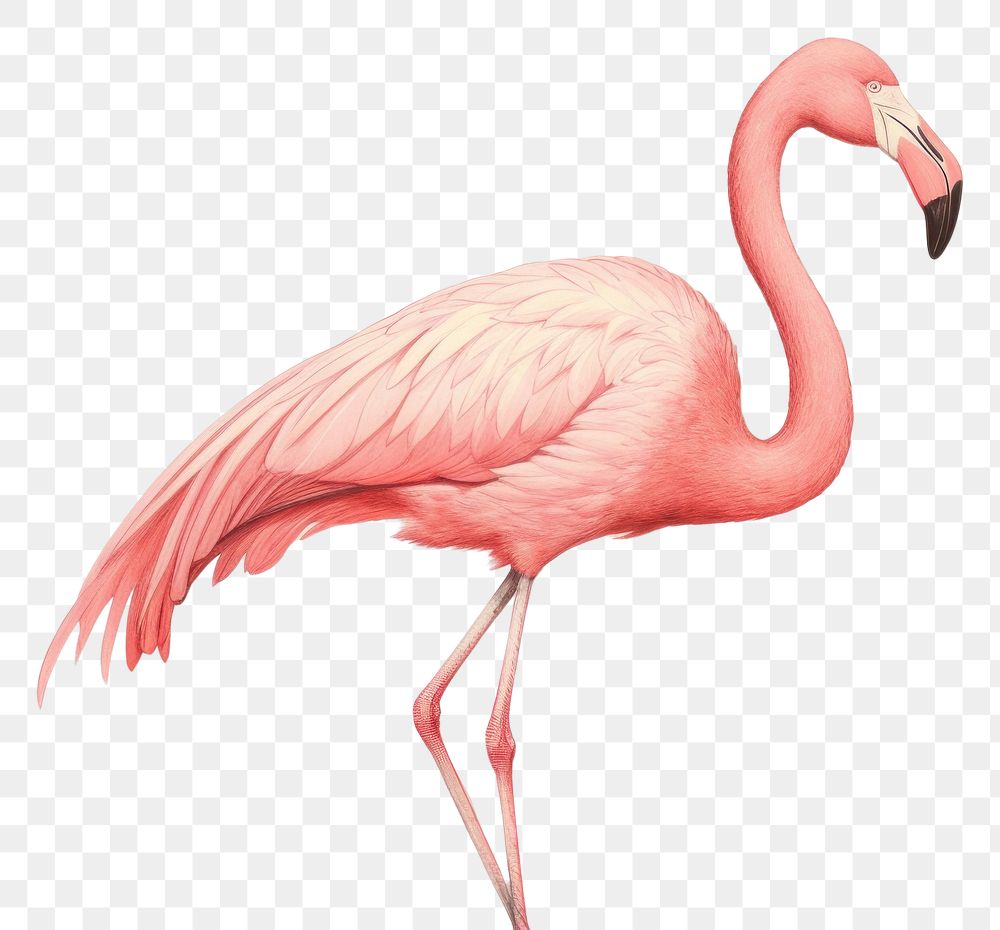 PNG Illustration of flamingo animal bird wildlife