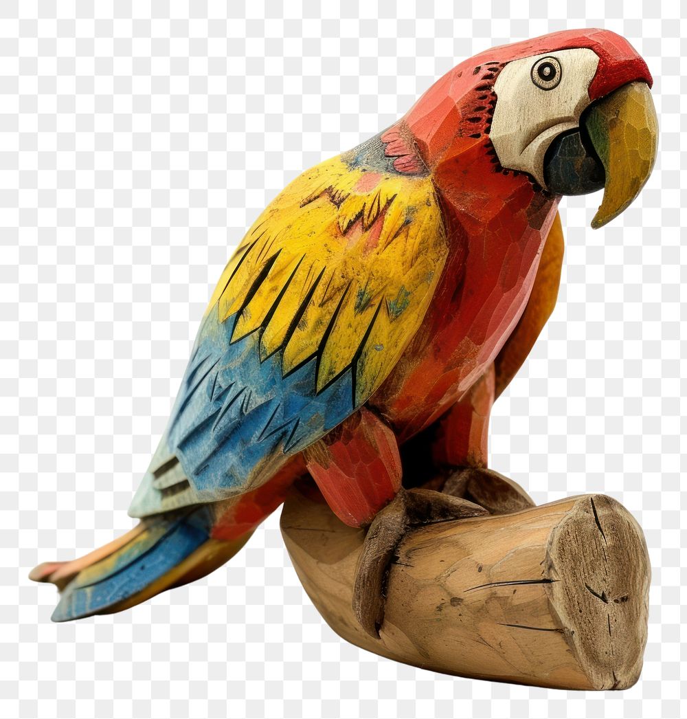 PNG Parrot animal bird white background.