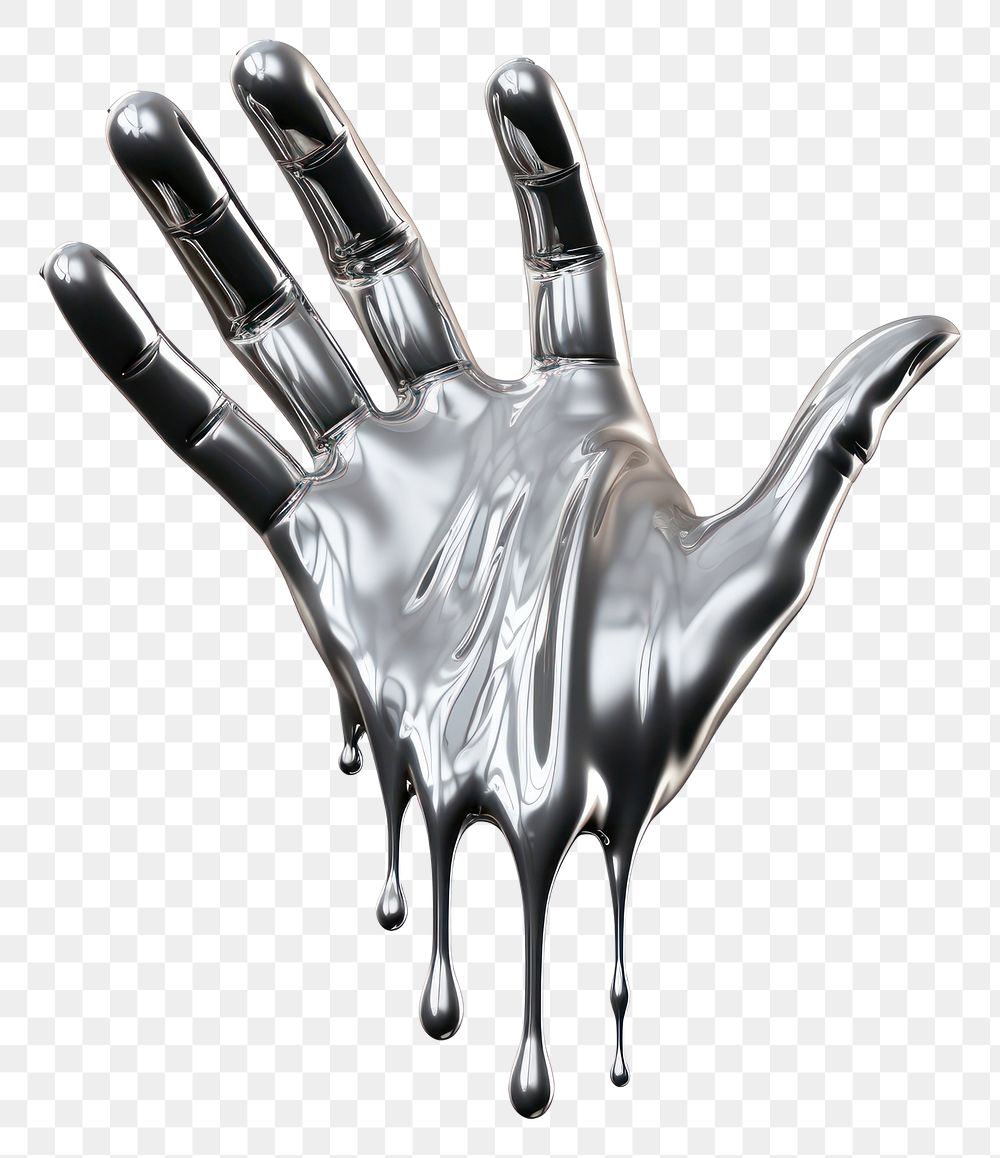 PNG Dripping hand white background cosmetics clothing.