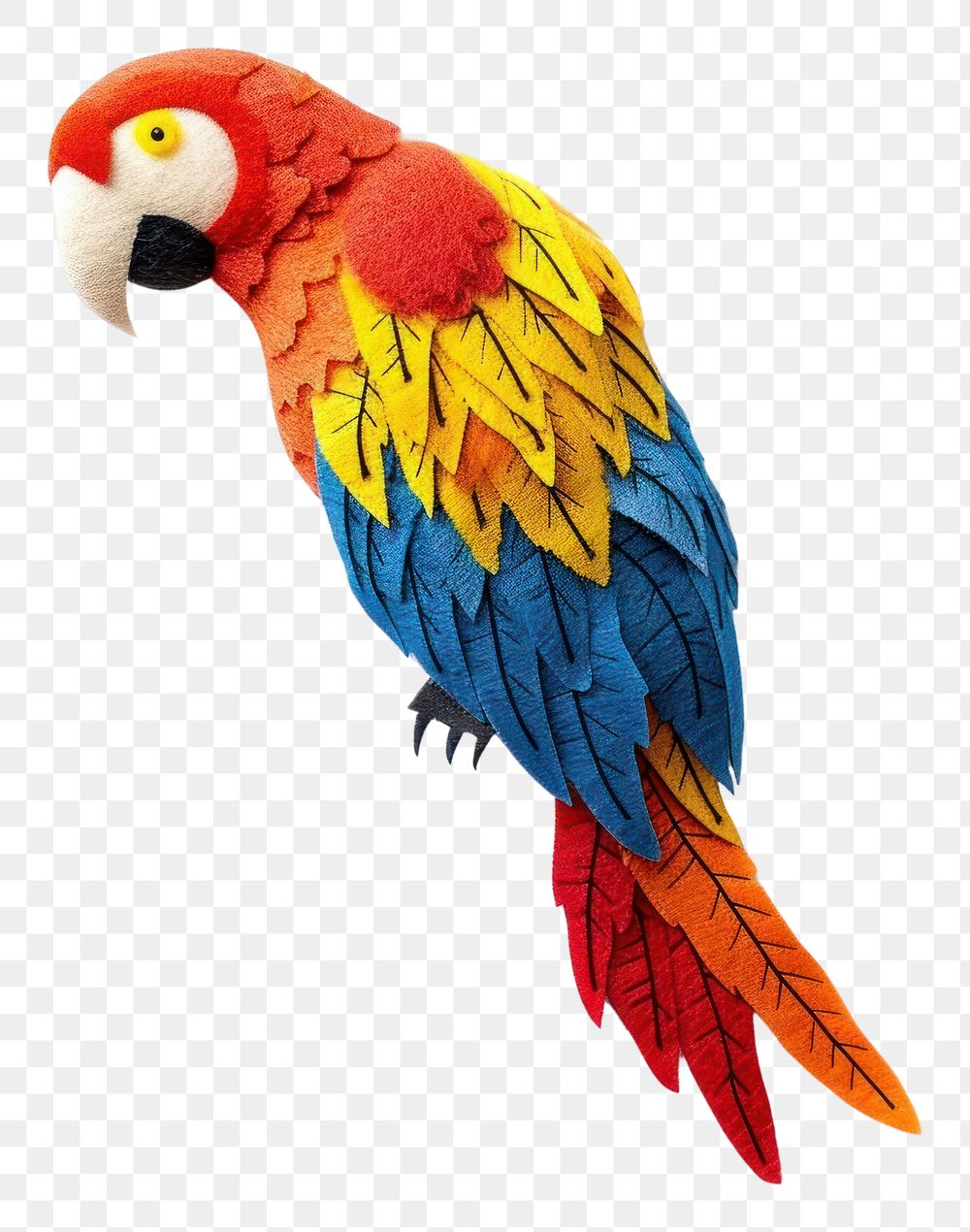 PNG Parrot animal bird white background.