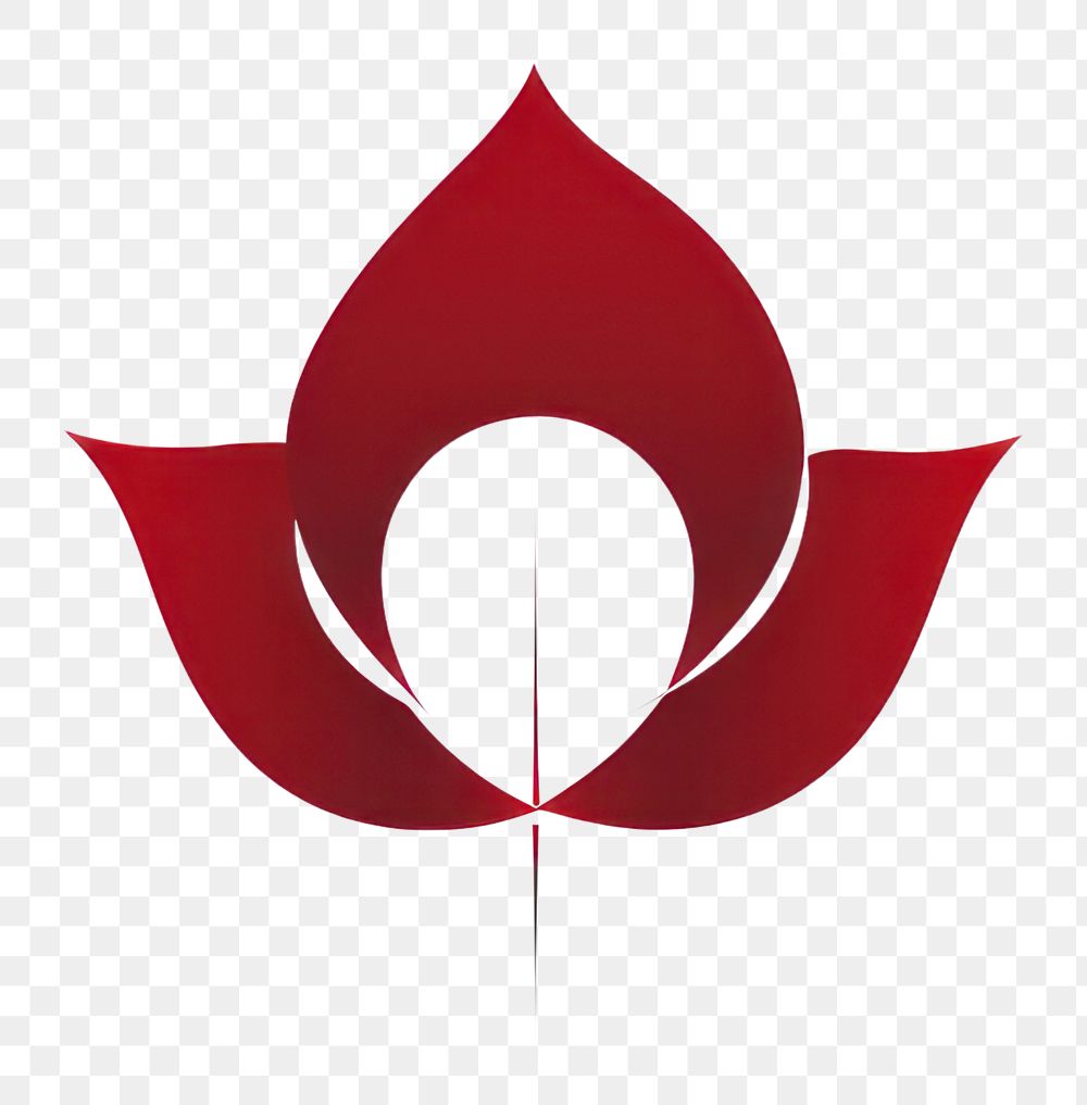 PNG Leaf logo circle symbol.