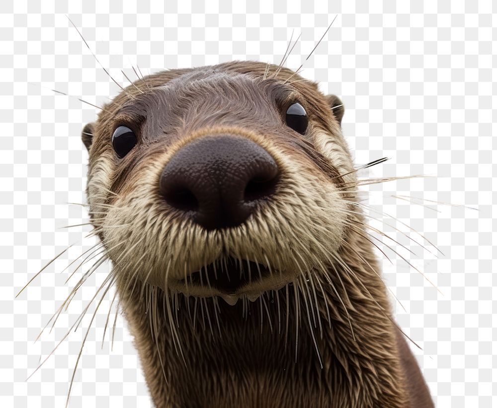 PNG Selfie otter wildlife animal mammal.