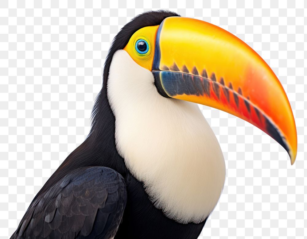 PNG Selfie toucan animal beak bird.