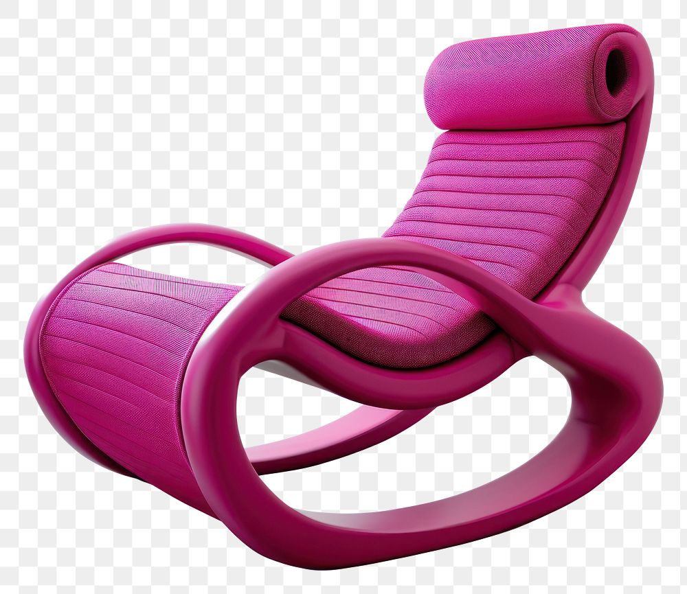 PNG Rocking Chair chair furniture pink.