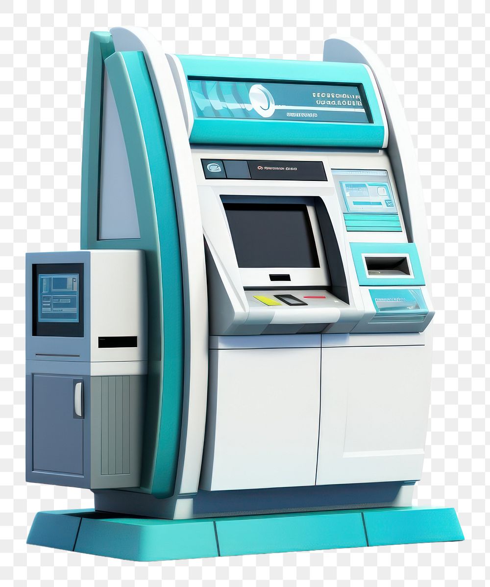 PNG Atm machine kiosk atm.