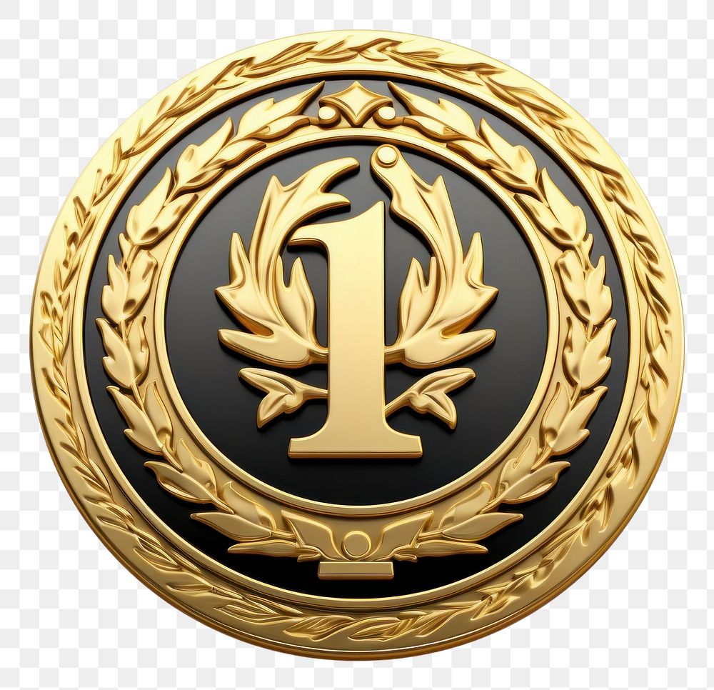 PNG Badge badge locket gold.
