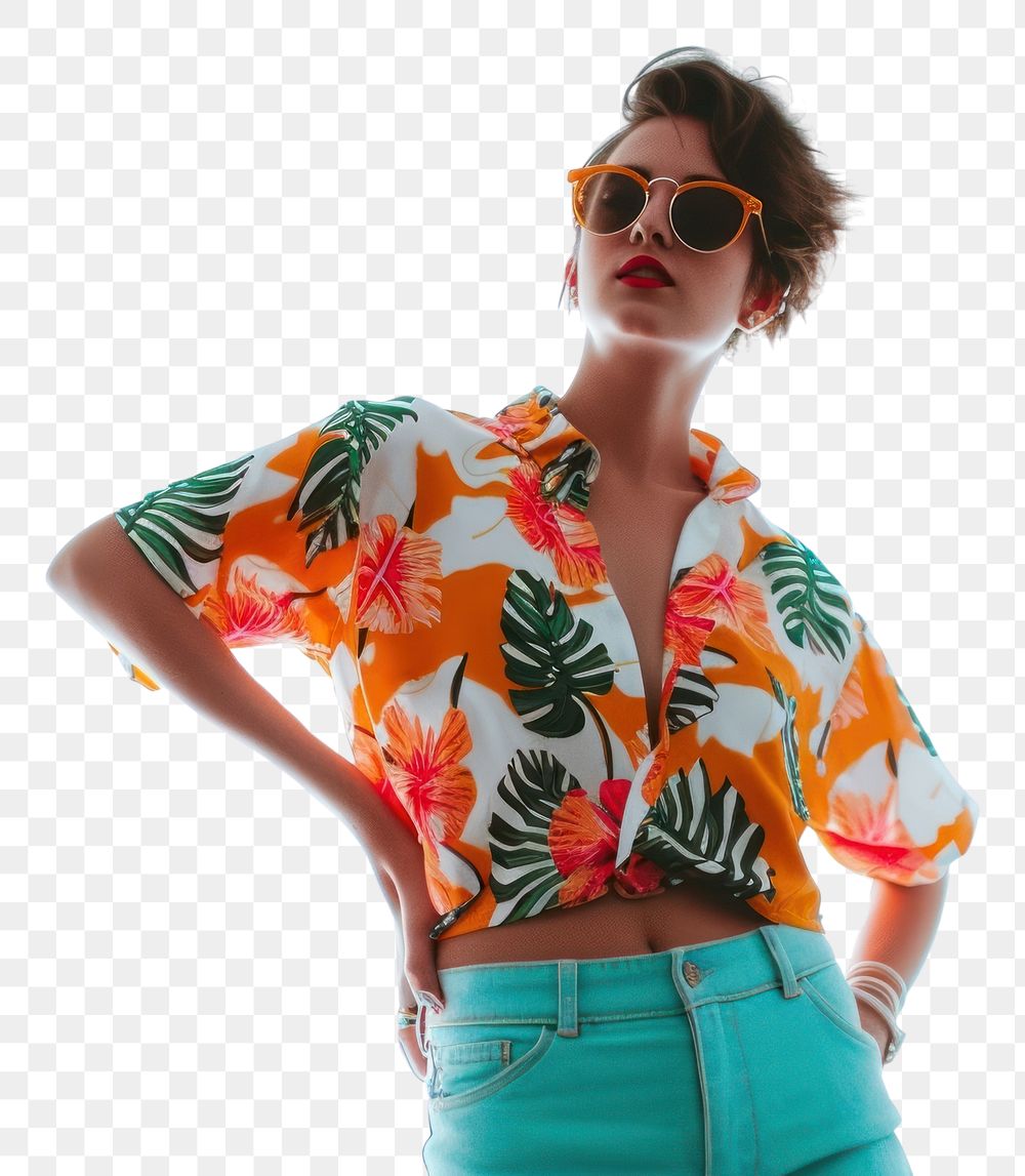 PNG Sleeve blouse adult sunglasses.