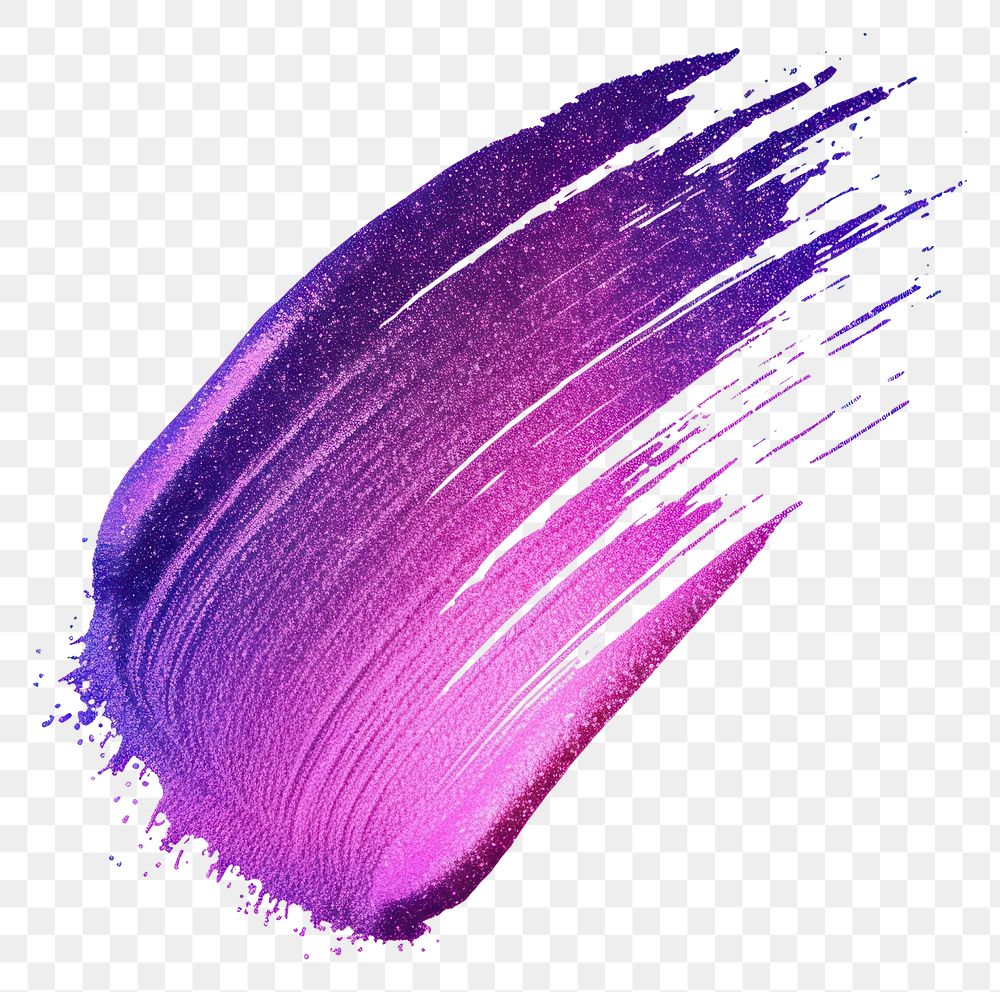 PNG Glitter brush stroke purple backgrounds paint