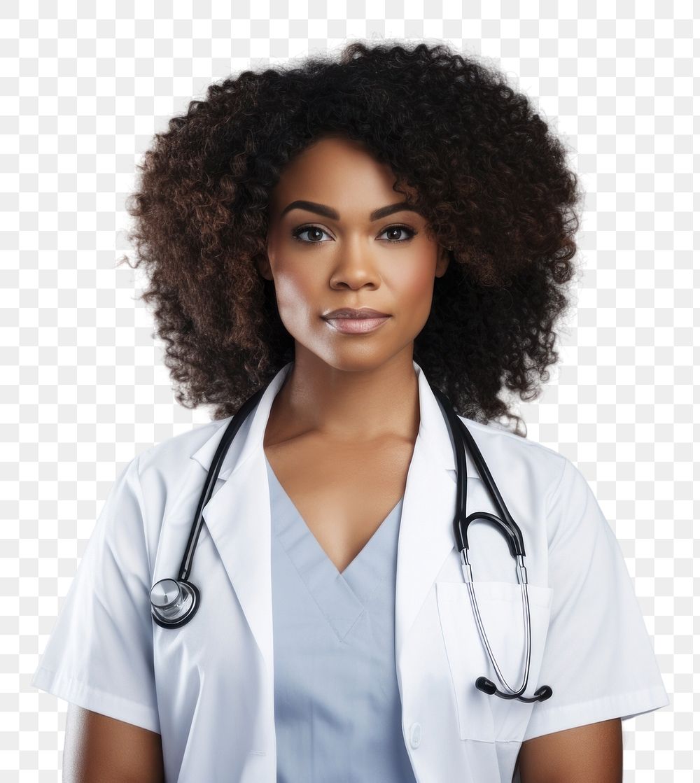 PNG Adult stethoscope hairstyle physician