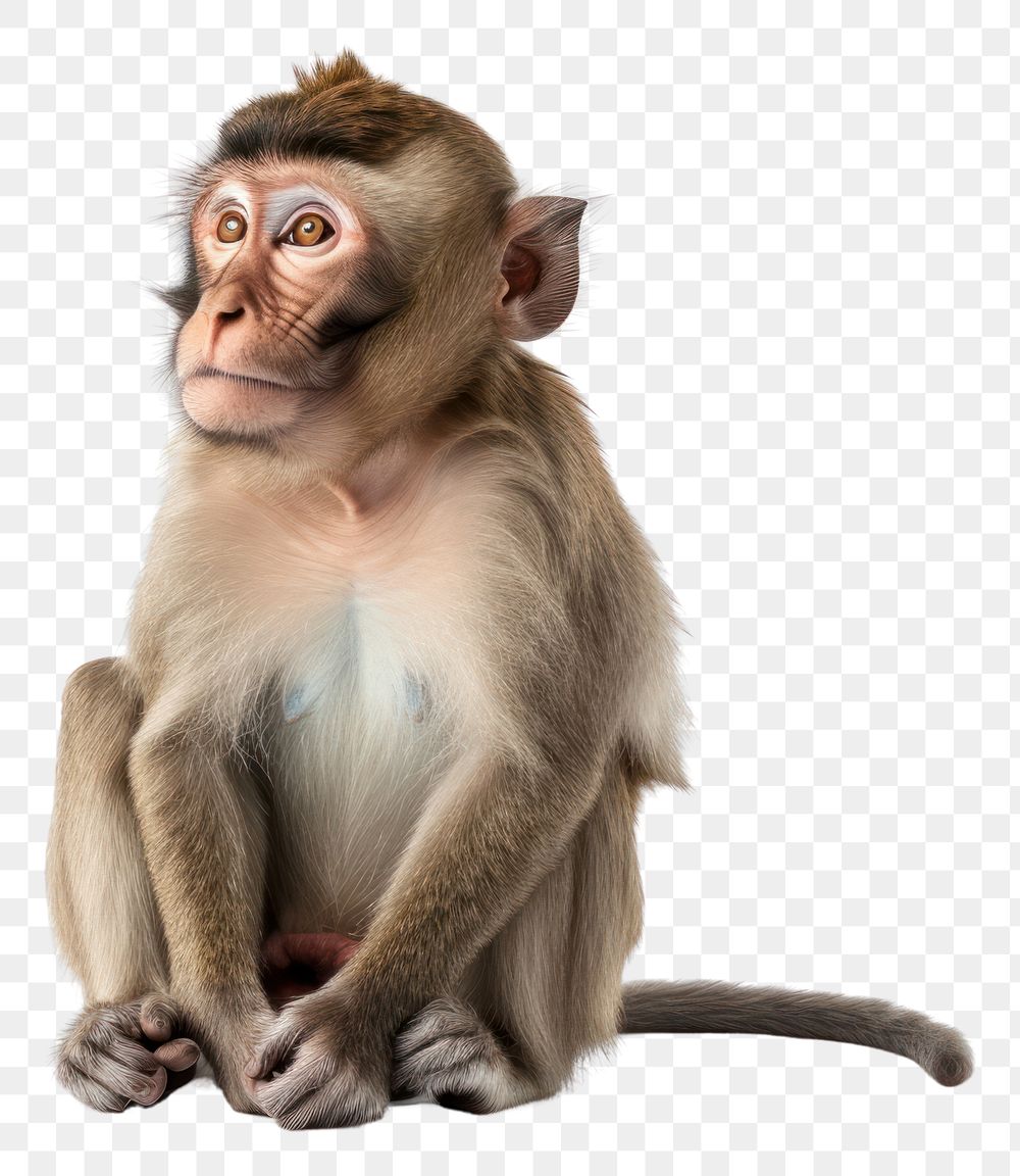 PNG Wildlife monkey mammal animal.