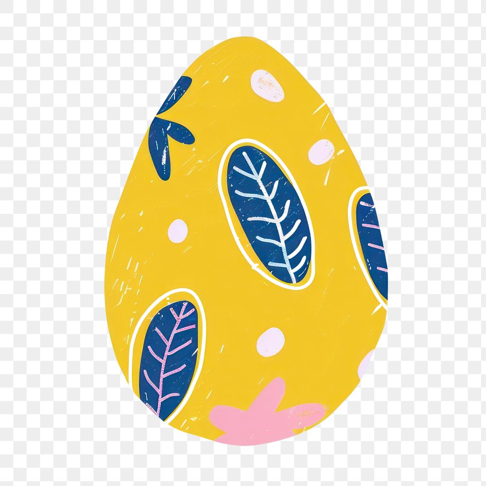 PNG Cute easter egg illustration pattern cricket sports.