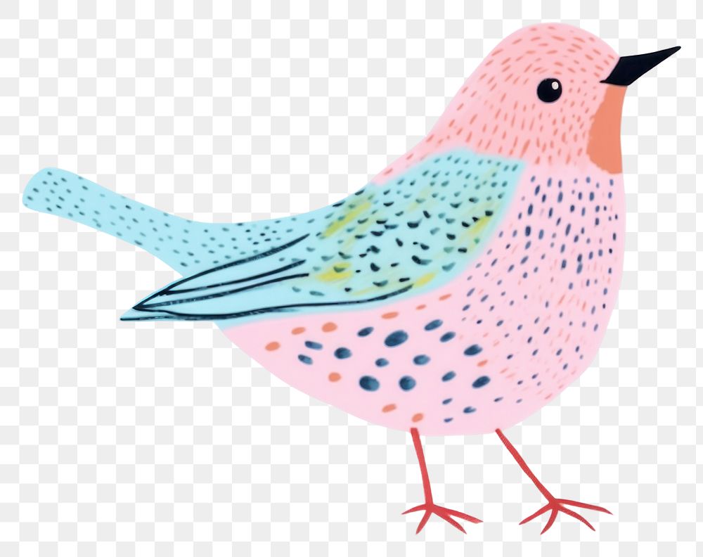 PNG  Bird art pattern drawing. AI generated Image by rawpixel.