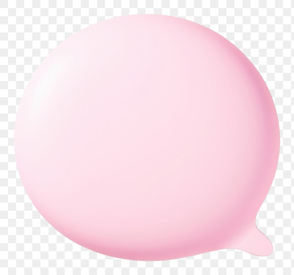 PNG Speech bubble flat shape balloon white background simplicity. AI generated Image by rawpixel.