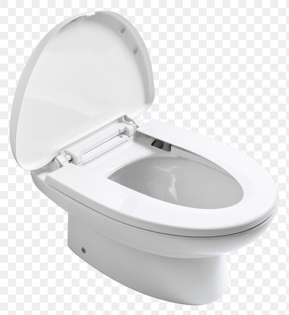 PNG  Flush toilet bathroom lid convenience. AI generated Image by rawpixel.
