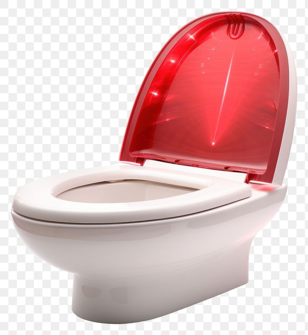 PNG  Flush toilet toilet lid open bathroom convenience restroom. AI generated Image by rawpixel.