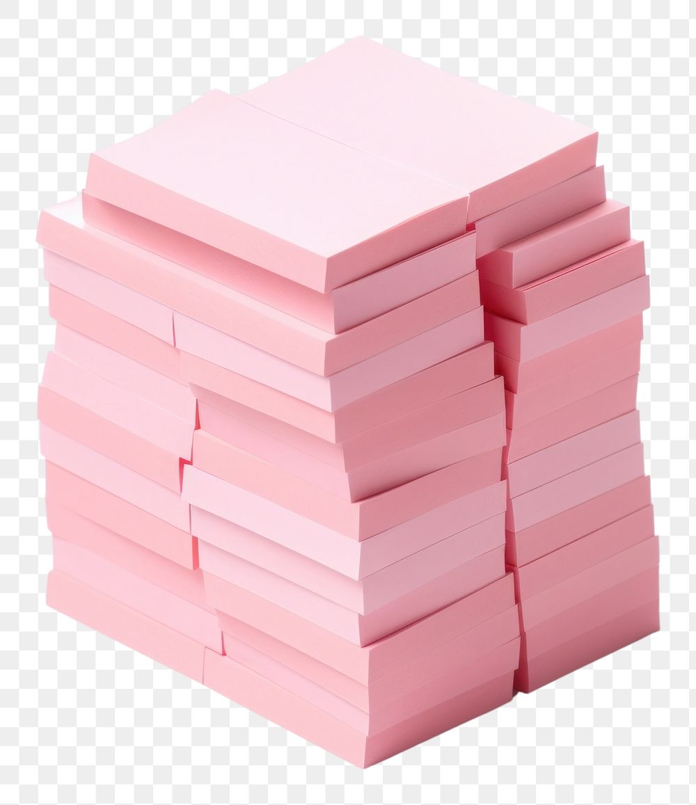 PNG  Post it paper box white background. AI generated Image by rawpixel.