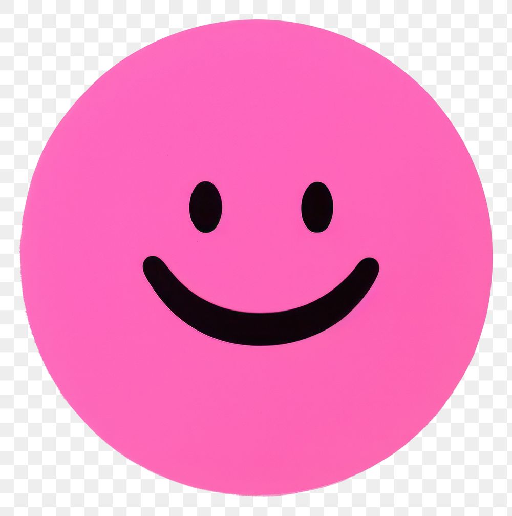 PNG Smiley purple shape logo.