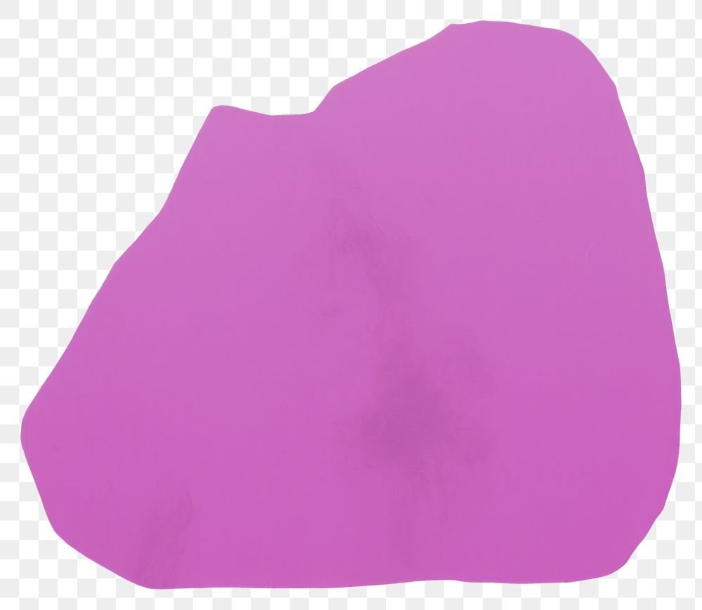 PNG Stone minimalist form purple petal white background.