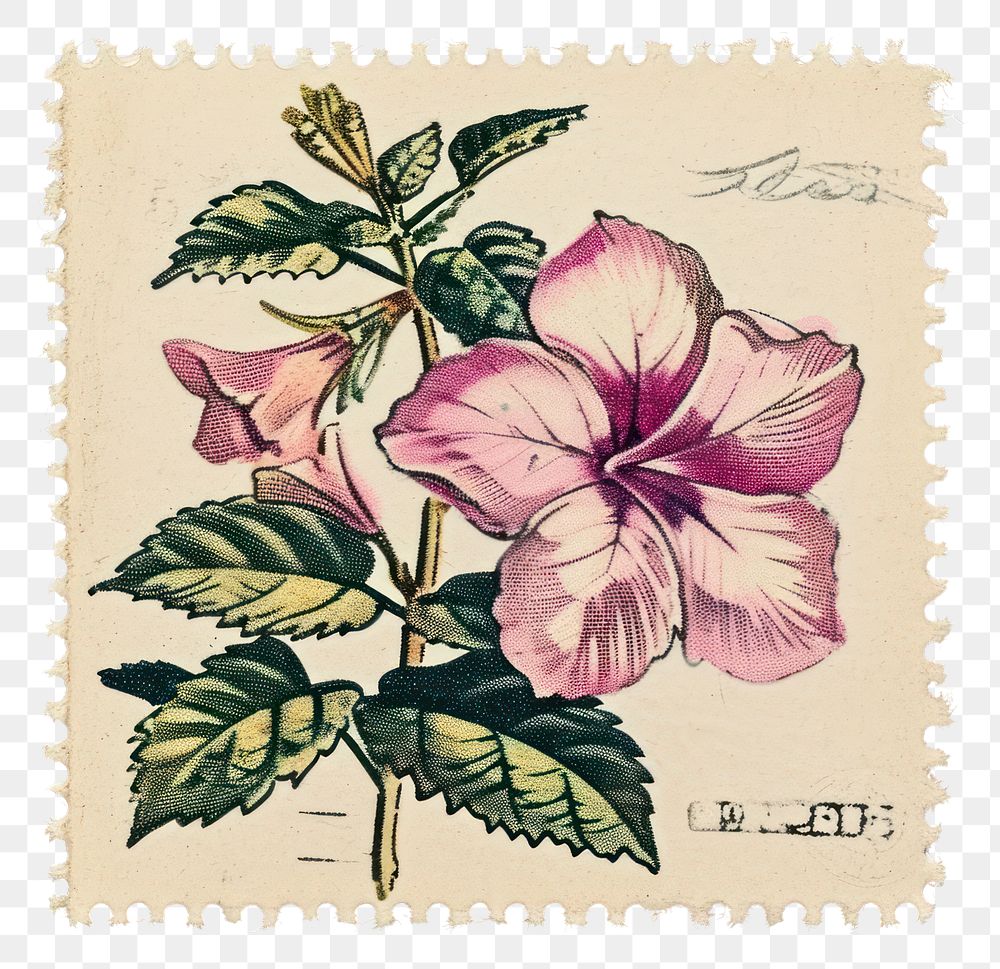 PNG Flower plant inflorescence cross-stitch.