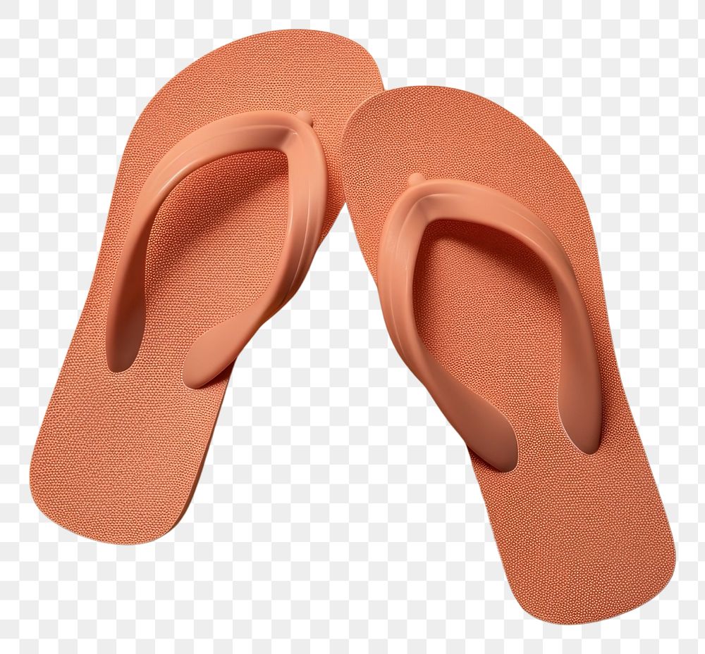PNG Flip-flops footwear clothing apparel.