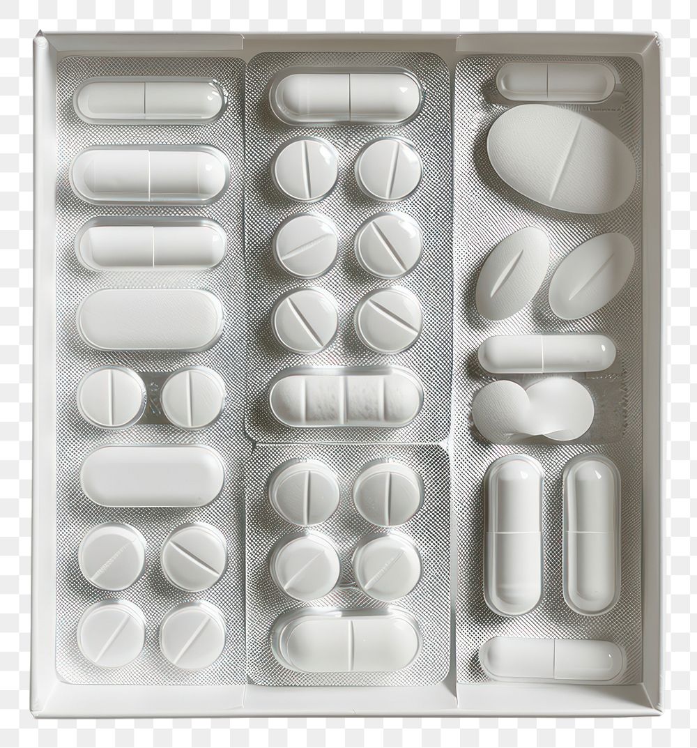 PNG Pill medication container variation.