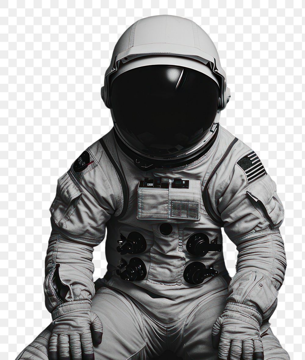PNG  Astronaut full body astronaut helmet black.