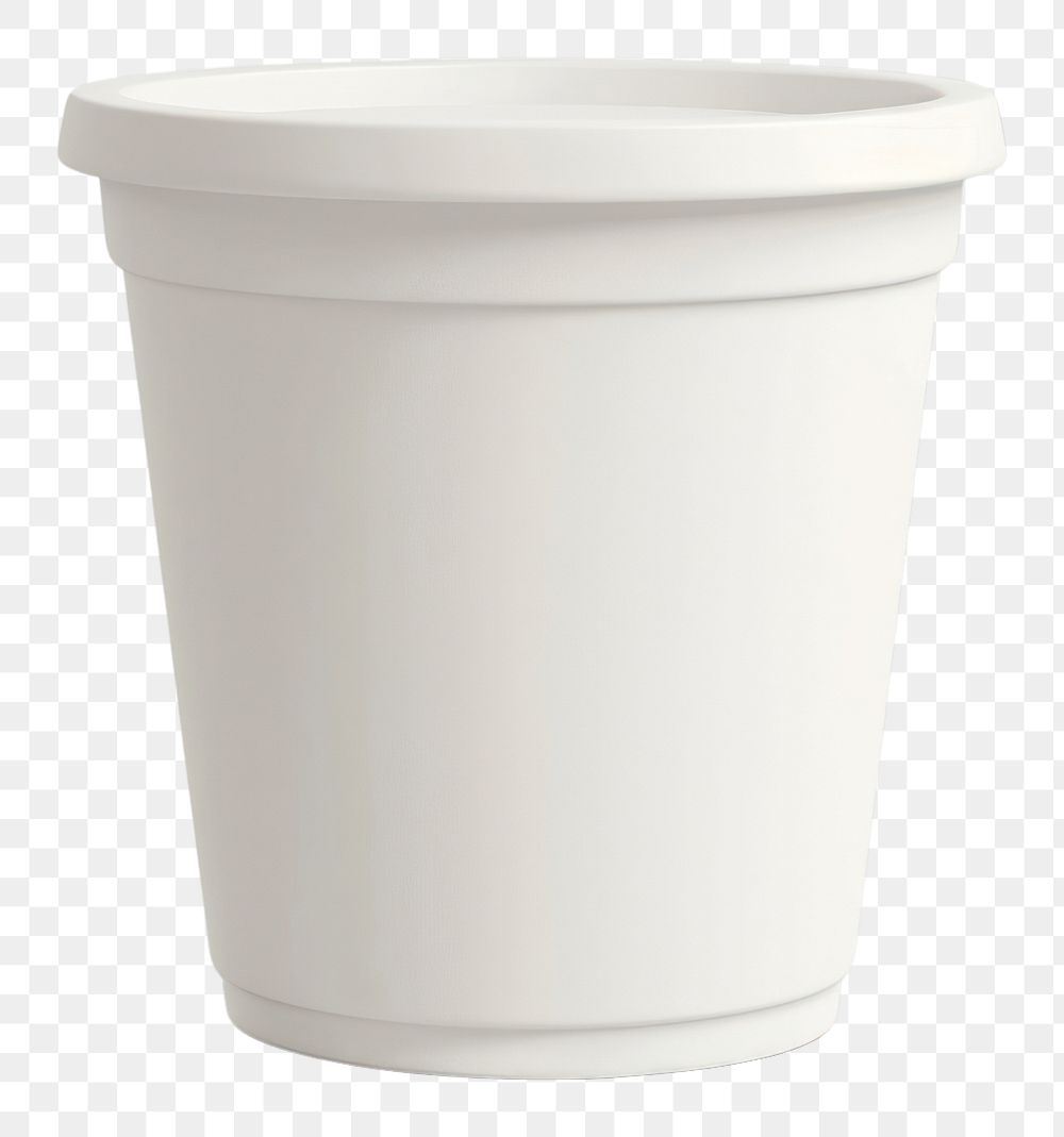 PNG  Ice cream tub mockup porcelain white bowl.