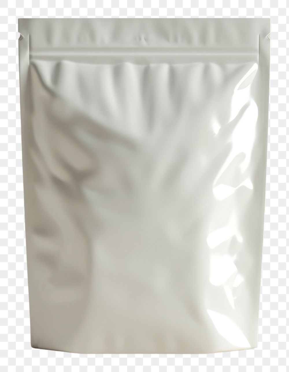 PNG  Snack bag white white background aluminium.