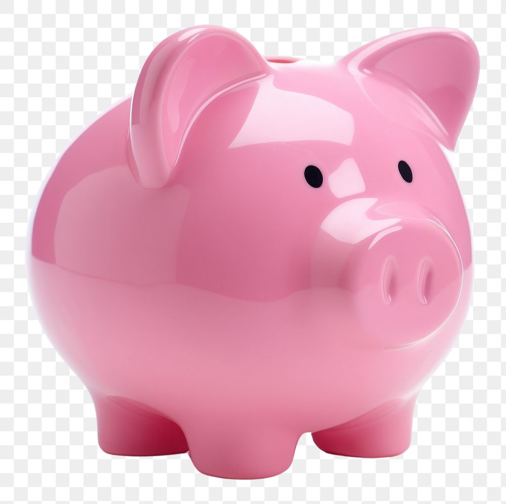PNG  Piggybank pink representation investment.